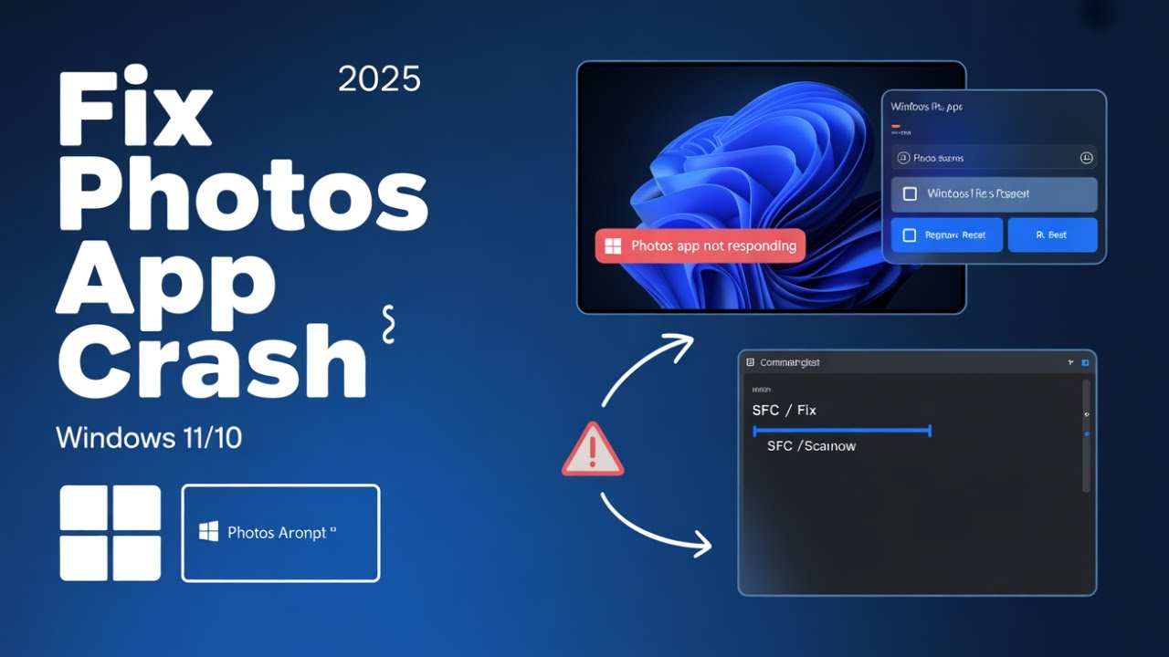 Fix Photos App Crashing in Windows 11/10 | Quick and Easy Solutions!