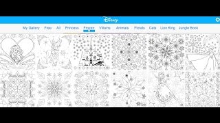 Review of Art of Coloring by Disney for Windows 10