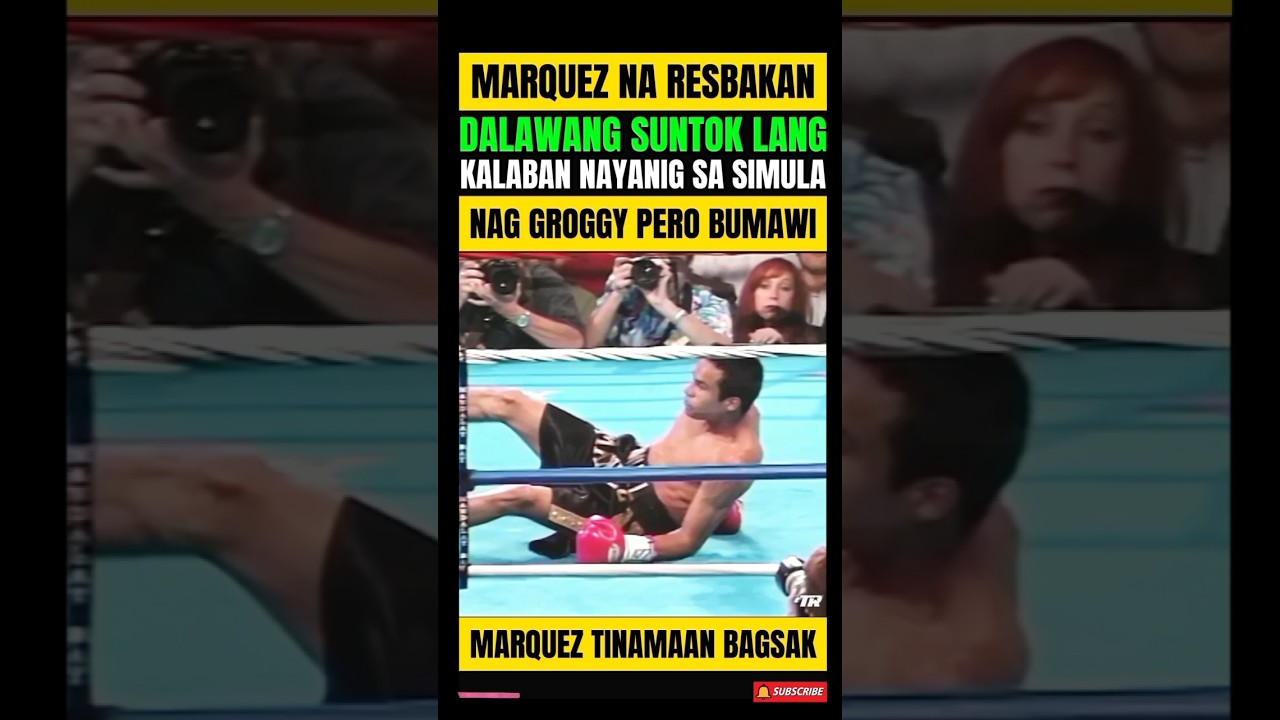 MARQUEZ NA RESBAKAN! KALABAN NAG GROGGY PERO NAKA GANTI, BAGSAK SI MARQUEZ!