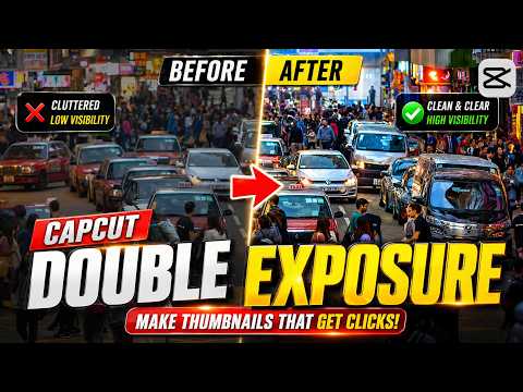 How to Create Double Exposure in CapCut (Step-by-Step) | Capcut Tutorial