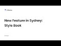 New Style Book feature in Sydney and Sydney Pro