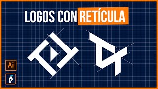 How to easily create a logo in Illustrator using grids