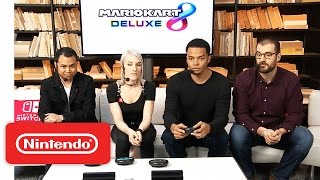Mario Kart 8 Deluxe Nintendo Treehouse Live With Nintendo Switch