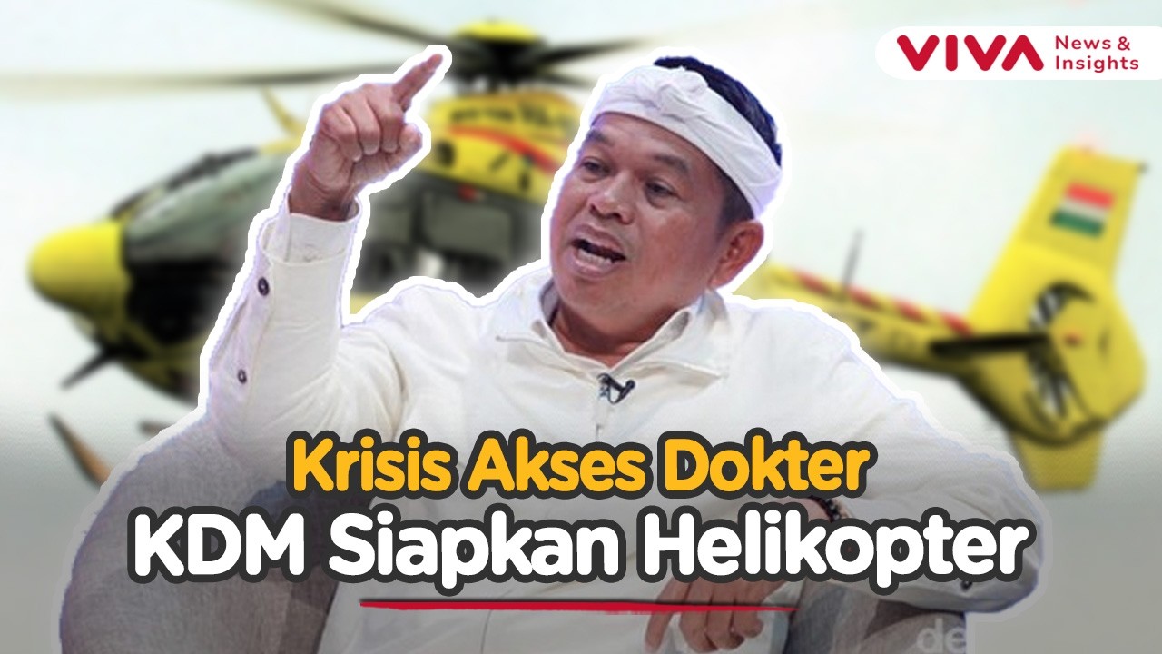 Terobosan Baru! Dedi Mulyadi Siapkan Helikopter Medis Siaga untuk Daerah Sulit