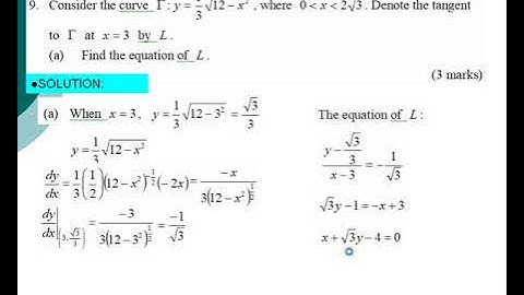 2019 HKDSE M2 Solution q9(a)(b)(i)(ii)