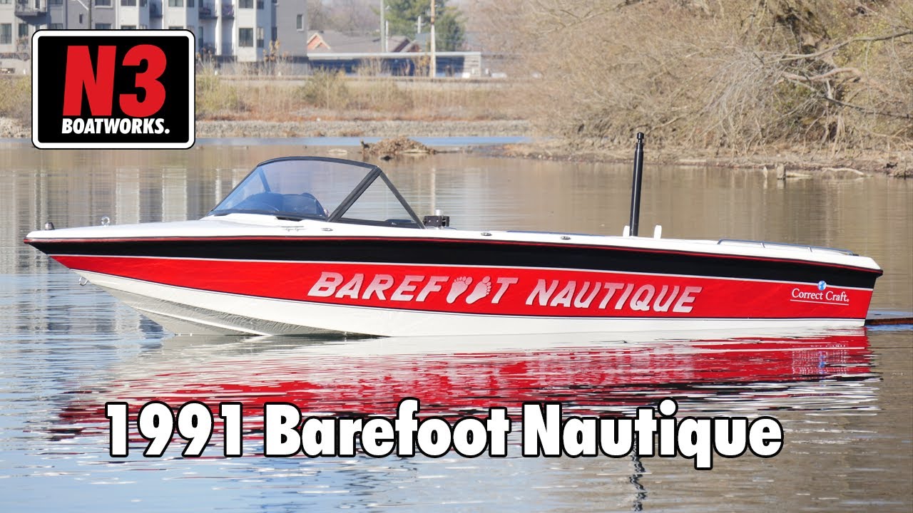 1991 Correct Craft Barefoot Nautique - On Water || N3 Boatworks ...