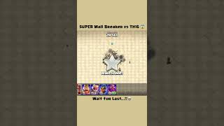 I Spammed Super Wall Breakers on TH16!🤯 Result is UNBELIEVABLE! #superwallbreaker  #th16  #cocshorts