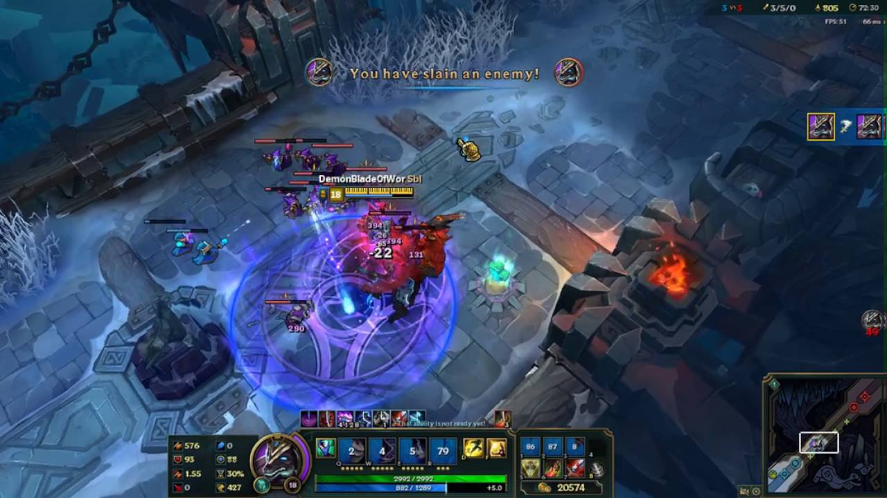 NASUS FULL LIFESTEAL AND 4000 STACKS!!!