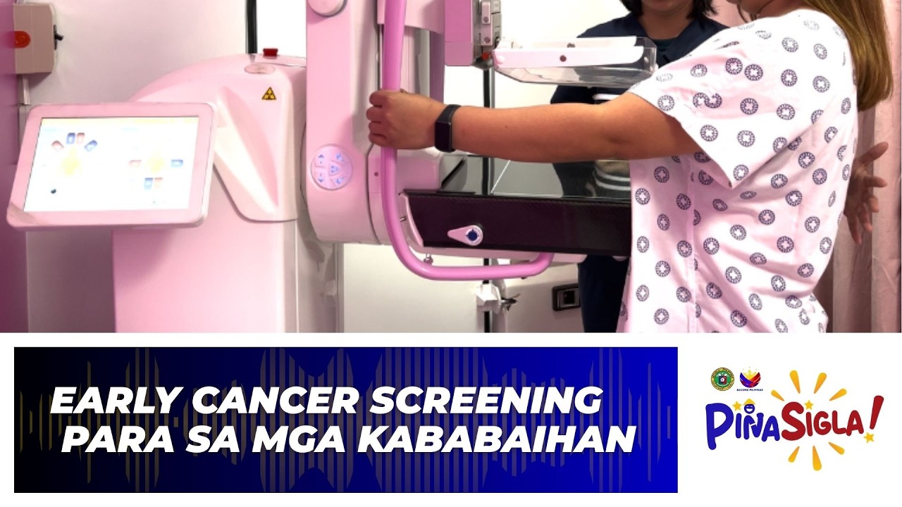 DOH Nagpapaalala sa Early Cancer Screening para sa mga Kababaihan | PINASigla