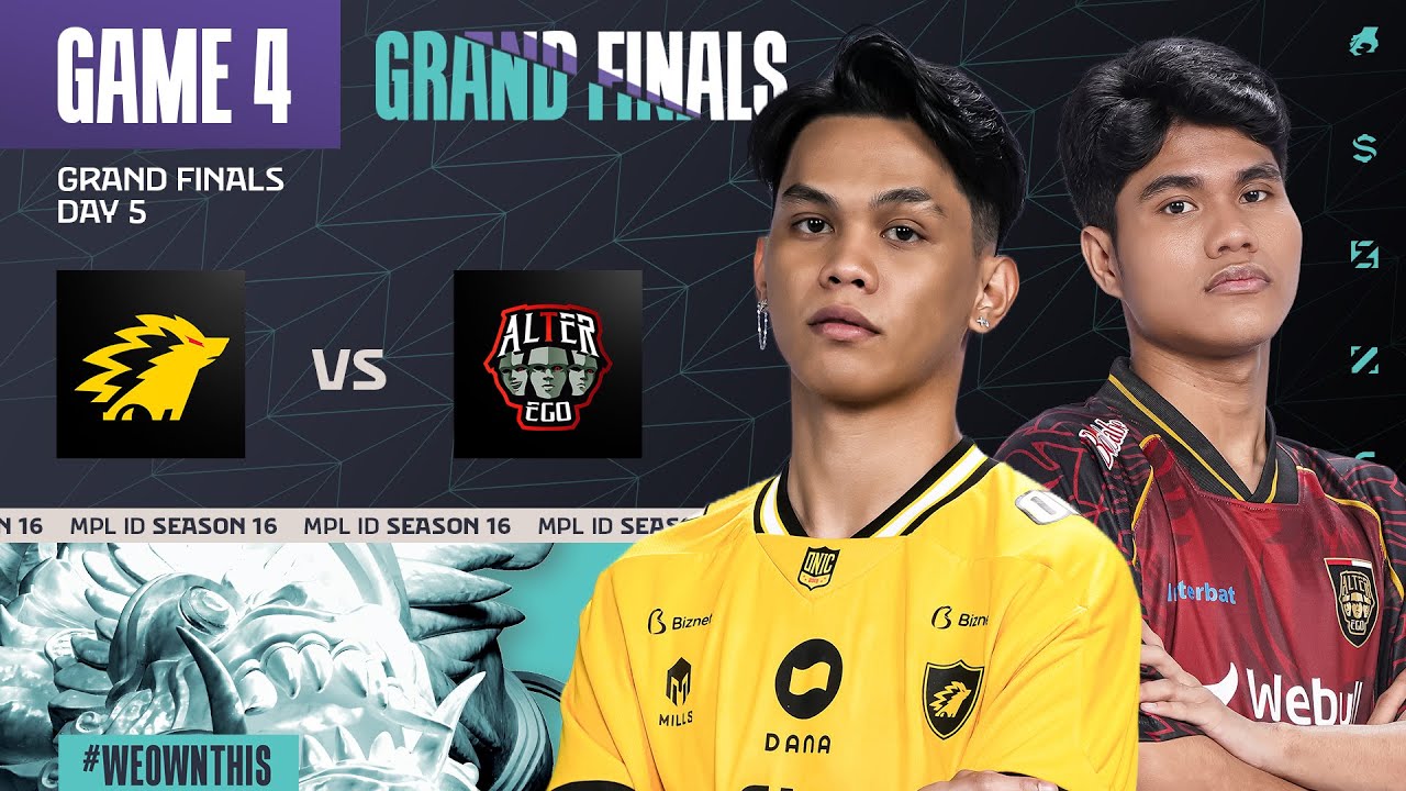 ONIC vs ALTER EGO | Grand Finals | Game 4 | 