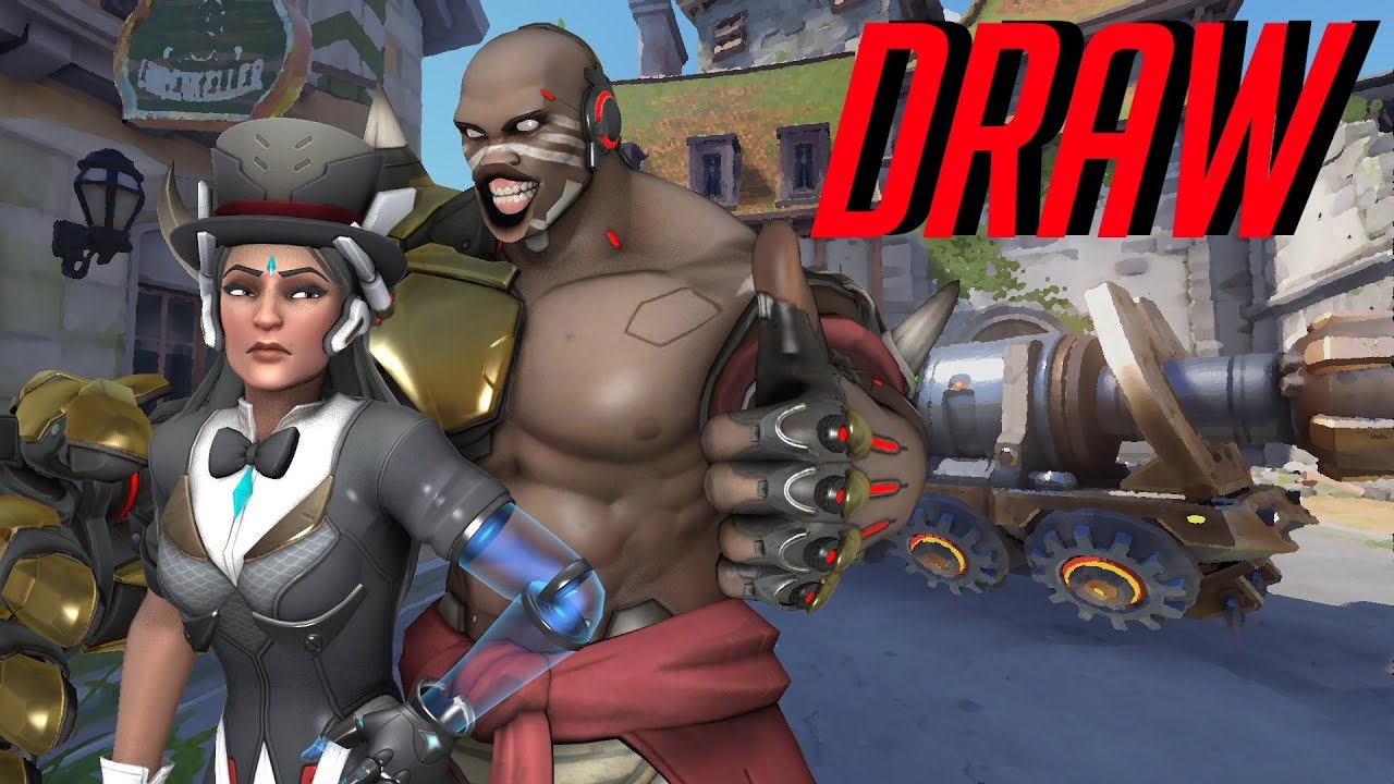 Doomfist forces a draw | Overwatch Season 19 Competitive - YouTube