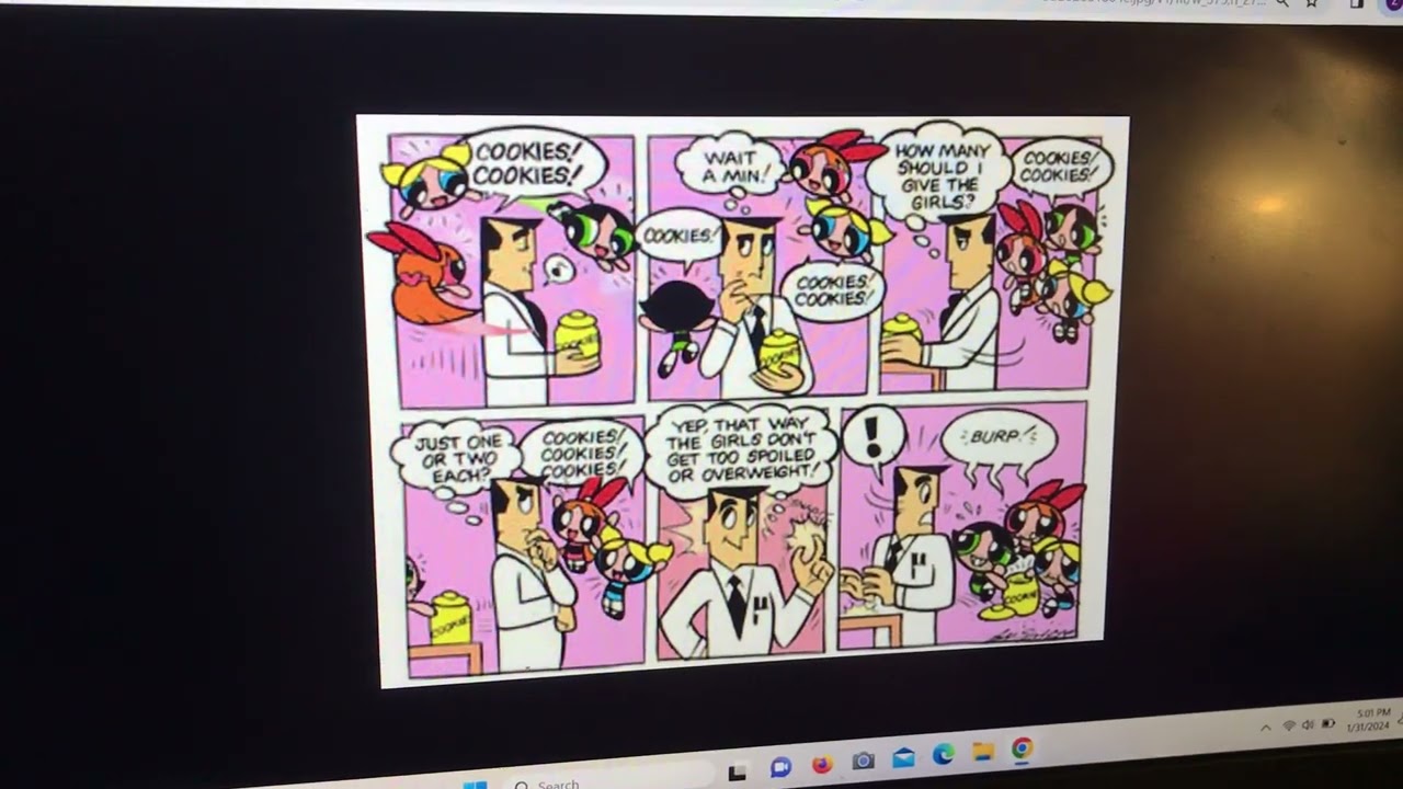 Powerpuff girls comics 9