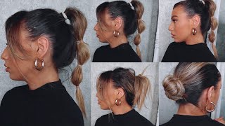 Curtain Bangs Hairstyles | Tutorial