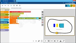 17 Seguidor de línea - Robótica para todos, con Open Roberta Lab