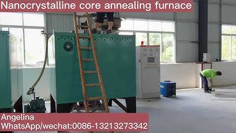 Transformer nanocrystalline core transverse annealing furnace common mode choke annealing furnace