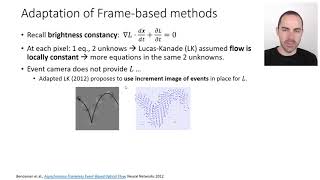 Event-based Optical Flow: model-based methods