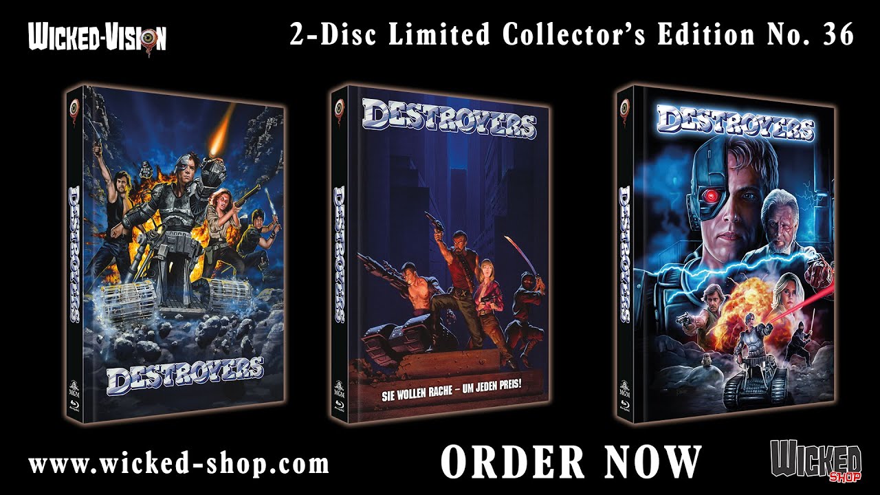 Eliminators [Original 35mm Trailer] - Wicked Vision release on Blu-ray