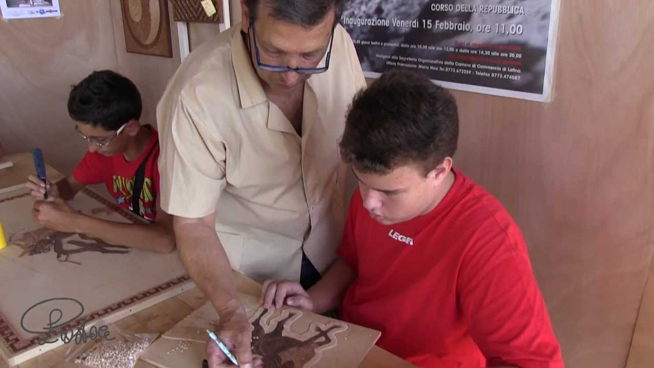 Mosaici Pastore - Corsi di mosaico in legno