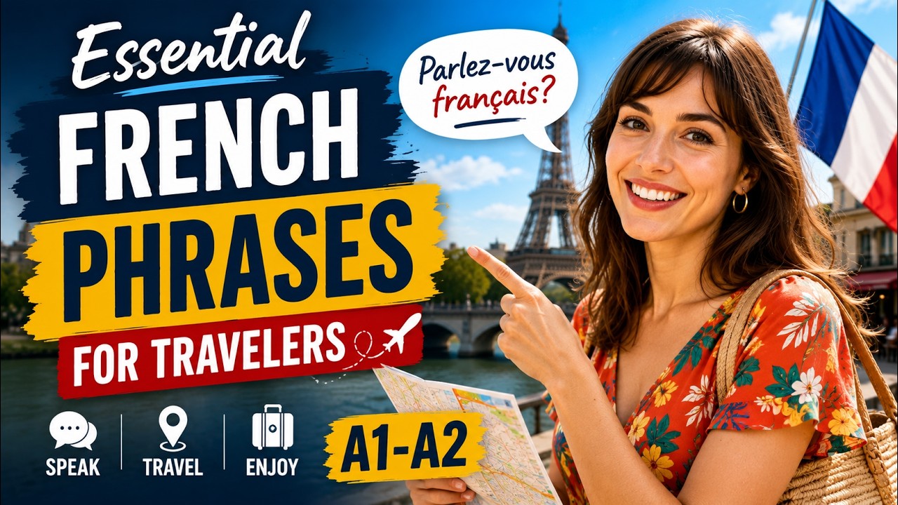 Essential French Phrases for Travelers ️🗼 | Learn Basic French for Your ...