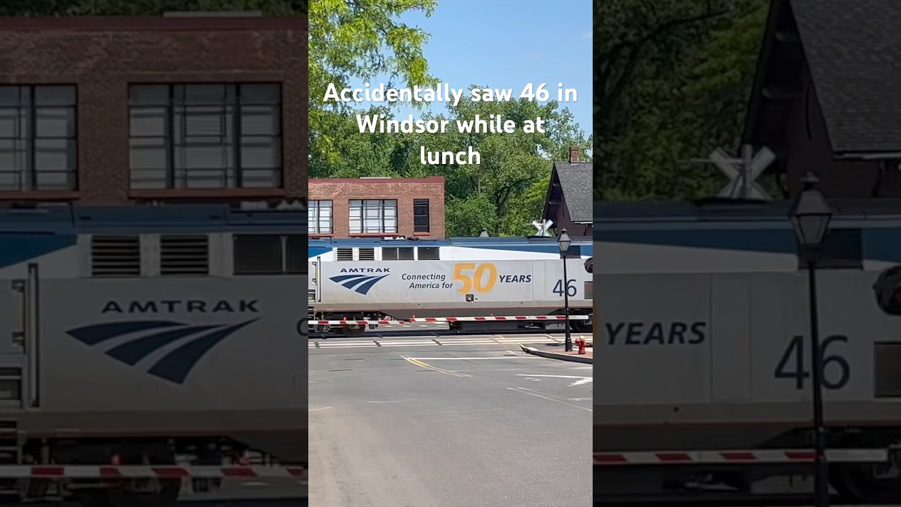 Accidentally saw 46 in Windsor CT while eating 