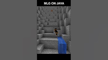 MINECRAFT JAVA MLG VS BEDROCK MLG ☠️