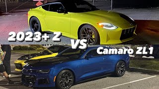 FBO Nissan Z Proto VS Modded Camaro ZL1