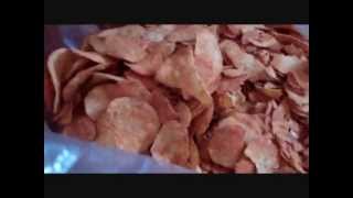 Explosive Taste Grippos Brand Barbeque Potato Chips