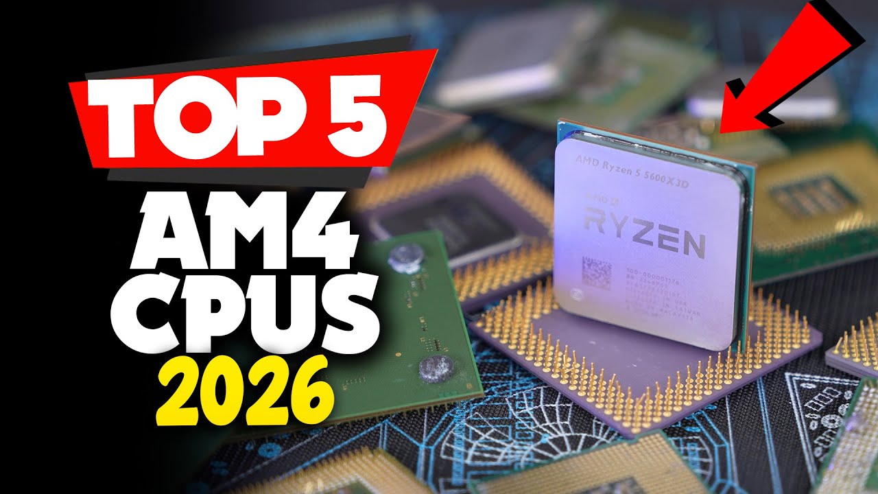 Top 5 Best AM4 CPUs for Gaming in 2026 (Watch Before You Buy)