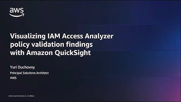 How to visualize IAM Access Analyzer findings with Amazon Quicksight | Amazon Web Services