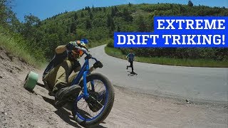 Extreme Downhill Drift Triking!