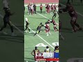 ONE HANDED PICK!?! #a7fl #football #footballgame #tackle