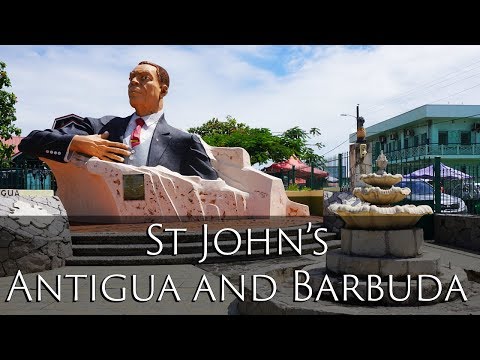 St John's | City + Scenic Views | Antigua and Barbuda | Travel Guide | 4K