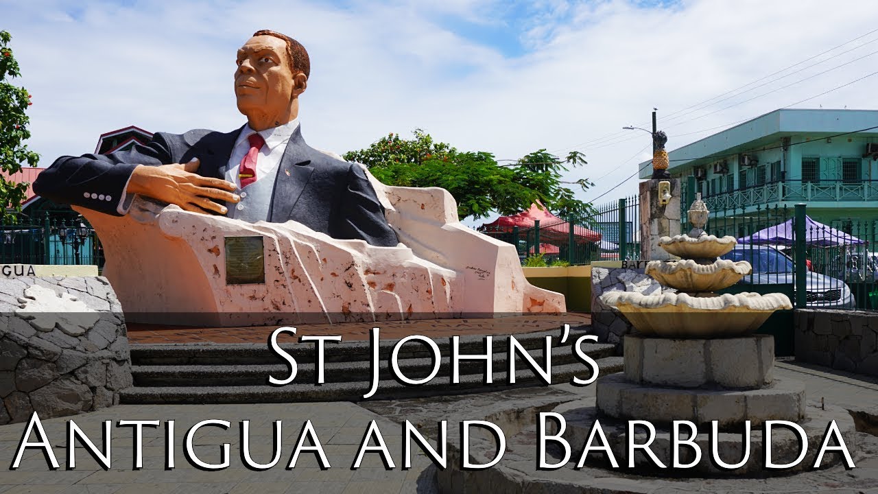 St John's | City + Scenic Views | Antigua and Barbuda | Travel Guide | 4K