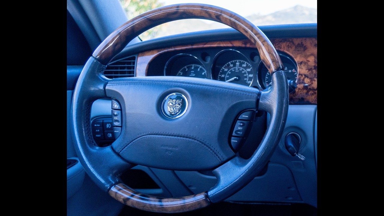 2004 Jaguar XJ8 Interior Feature Video for Bring a Trailer Auction ending in  late February 2026.