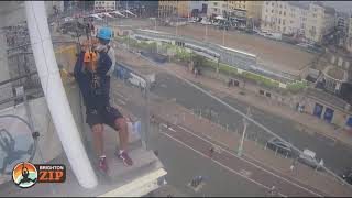 Conquering the Brighton Zip  by Ikenna- Watch my adventurous event in Brighton.
