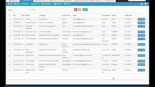 Bitflex CRM - Managing leads