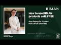 How to Use RIMAN Products for FREE | Director RIMAN Malaysia- Kevin Leong