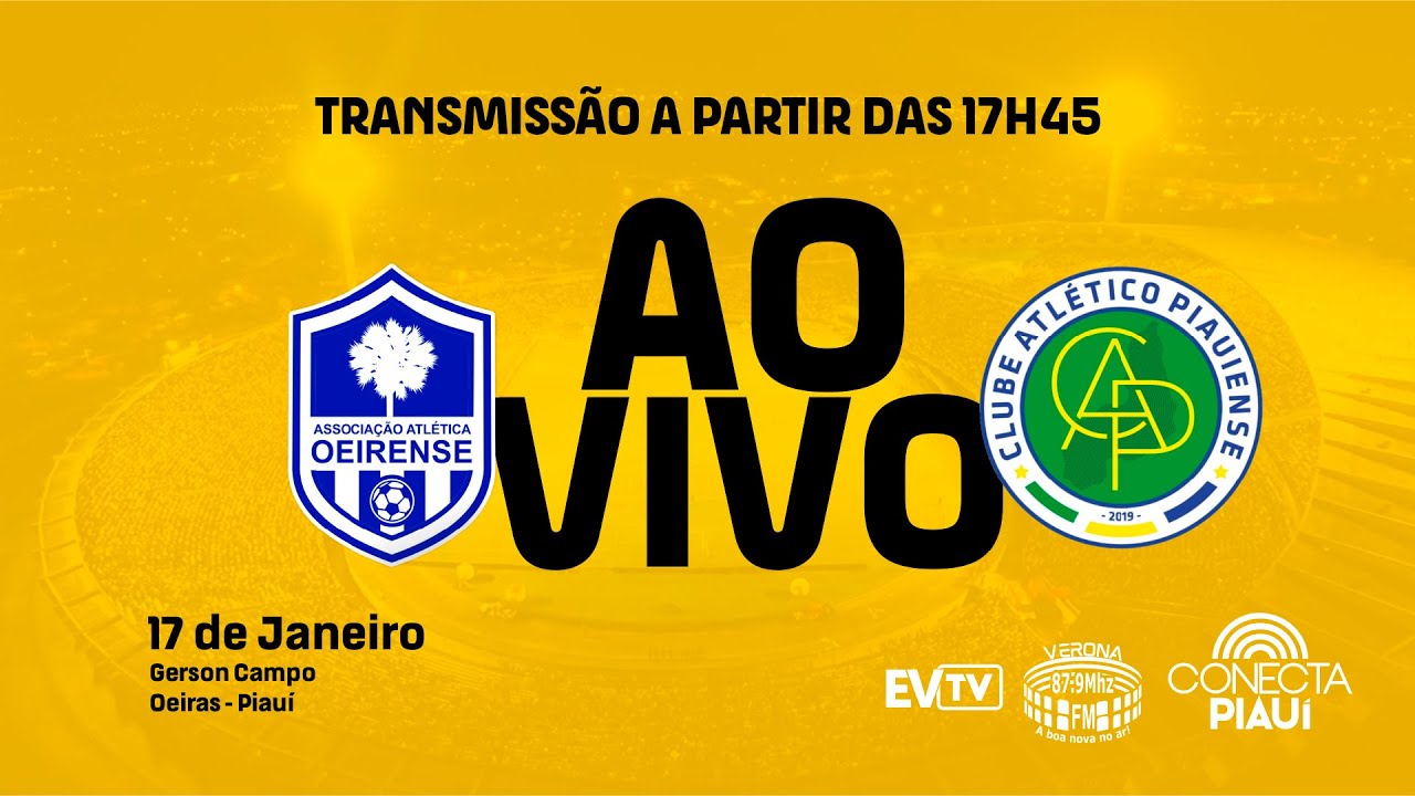 OEIRENSE X ATLÉTICO-PI | 2ª rodada | CAMPEONATO PIAUIENSE