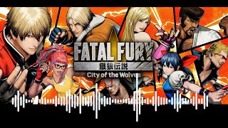 Main Theme With Lyrics Fatal Fury City Of The Wolves