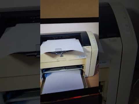 Тест лазерного принтера  НР LaserJet 1022