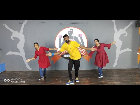 Etthara Jenda Video Song RRR NTR RAM CHARAN Dance Workout Video Lahari Dance Fitness Academy 