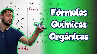 Estructuras Orgánicas - Fórmulas Desarrolada, Semidesarrollada, Condensada, Molecular Y Lineal