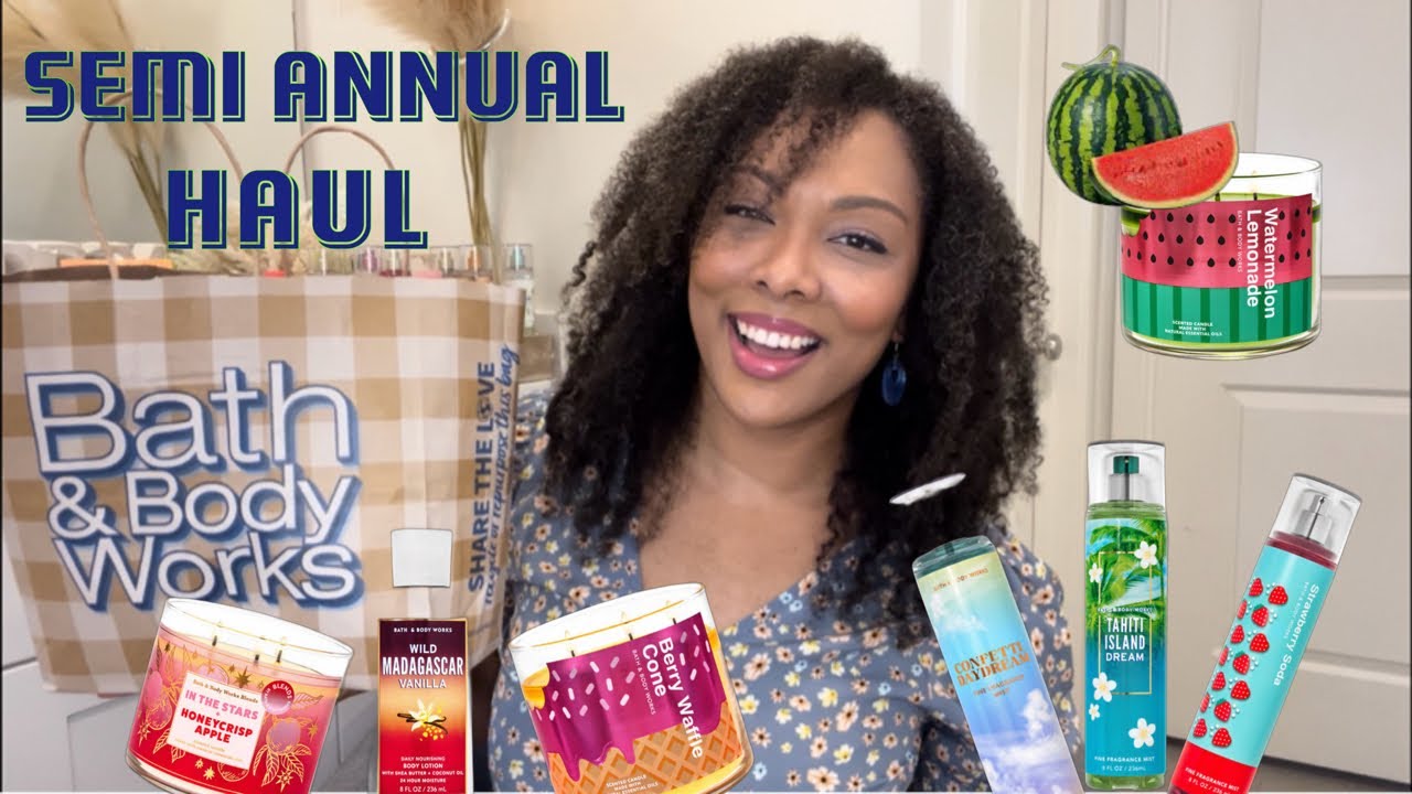 HUGE SAS BATH & BODY WORKS HAUL!! 75% OFF DEALS!!😜 - YouTube
