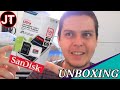 UNBOXING Cartão de Memória de 128GB SanDisk Ultra Classe 10 Até 100 MB/s