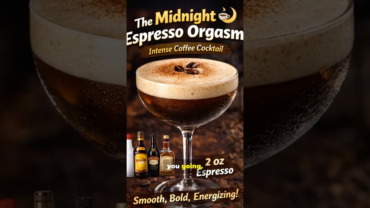 This Coffee Cocktail Slaps: Midnight Espresso Orgasm 