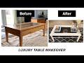 THRIFTED TABLE FURNITURE MAKEOVER - LUXURIOUS FINISH