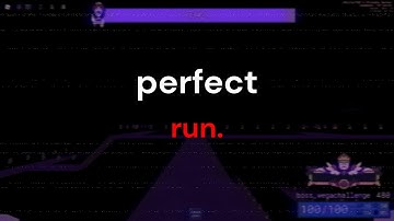 wega challenge: Perfect Run (PR) - item asylum