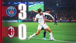 PSG 3-0 AC Milan | #championsleague Highlights | Matchday 3