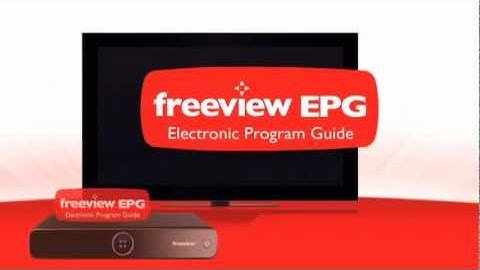 How to get the Freeview EPG