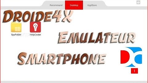 Droid4X Installation-Utilisation